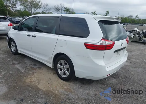 2018 Toyota Sienna L 7 Passenger from USA, damaged, VIN 5TDZZ3DC3JS913756